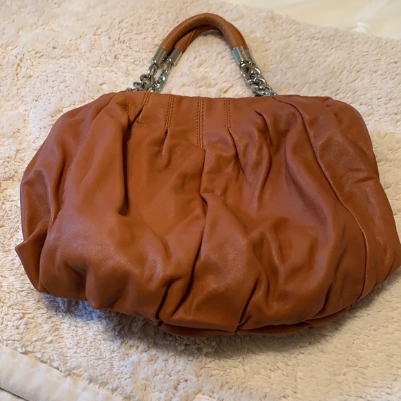 Michael Kors Brown Leather Hobo Bag - Picture 1 of 3